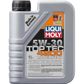 Image 1 of LIQUI MOLY Тор Тес 4200 Longlife III 5W-30 1 l