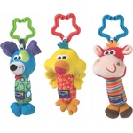 Playgro Игра Playgro Travel висящи играчки 3db (9321104810595)