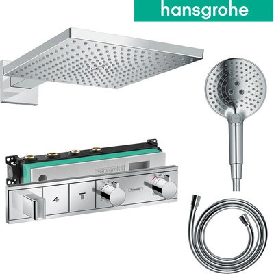 Hansgrohe Hg ПРОМО ПАКЕТ rainselect, ТЕРМОСТАТ ЗА ВГРАЖДАНЕ (rainselect/set)