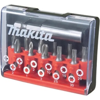 Makita Накрайник с магнитен държач комплект 12бр Makita PH/PZ/TX (Makita D-31083)