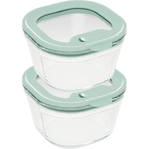 Pebbly Съд за печене PKV-087 240 ml, комплект 2 бр. , стъкло / силикон, Pebbly (PEBBPKV087)