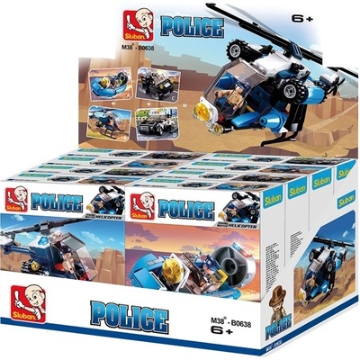 Sluban B0638 Display - 4druhy / 8ks