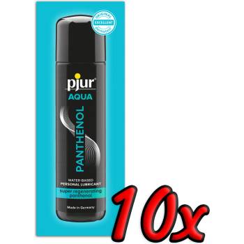 Image 1 of pjur AQUA Panthenol 2ml 10 pack