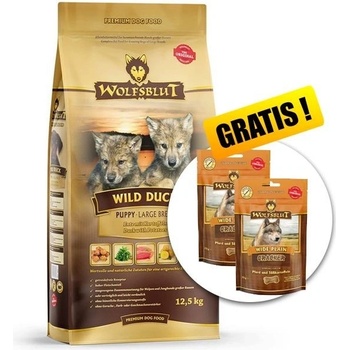 Wolfsblut Wild Duck Puppy Large Breed 12,5 kg