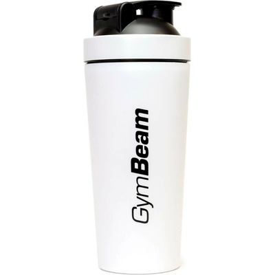 GYM BEAM Gymbeam Šejker Steel White 750 ml