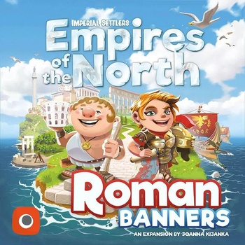 PORTAL GAMES Разширение за настолна игра Imperial Settlers: Empires of the North - Roman Banners