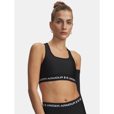 Дамски сутиен Under Armour Crossback Mid Bra-BLK Under Armour | Cheren | ЖЕНИ | XS