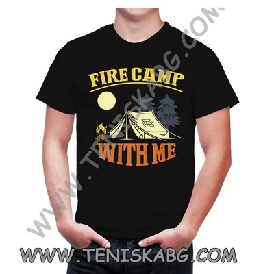 Fruit of the Loom Тениска - Fire camp