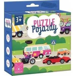 Kangur Puzzle Vehicles 3+