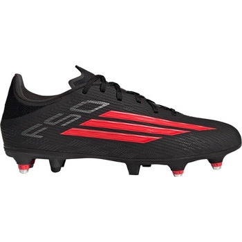 Adidas Футболни бутонки Adidas F50 League Adults Soft Ground Football Boots - Black/Red/Black
