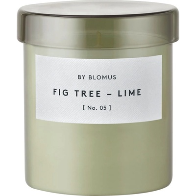 blomus Ароматна свещ от соев восък време на горене 45 час Valoa Fig Tree - Lime - Blomus (65296)
