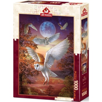 Art Puzzle Пъзел Art Puzzle от 1000 части - Лунни сови (5273)