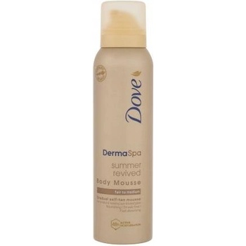 Dove Derma Spa Summer Revived Fair to Medium tónovací pěna 150 ml