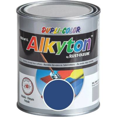 Alkyton Hladký lesk 0,75 l enziánová modrá