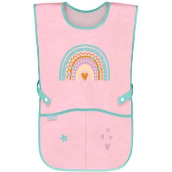 Baagl Детска престилка Дъга розова