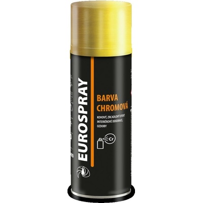 Colorlak Eurospray AC741 sprej chróm efektom 400 ml 0962 zlatá lesk