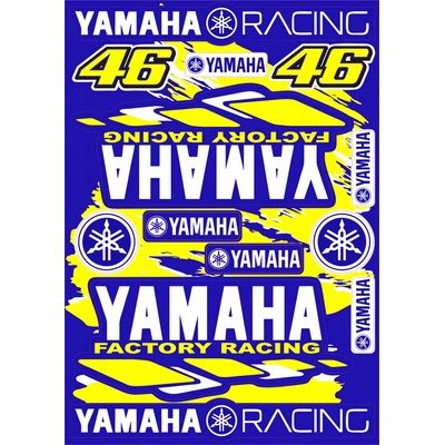 A3 Nálepky YAMAHA FACTORY RACING, 46