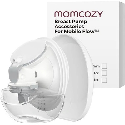 Momcozy Комплект колектор за кърма Momcozy - С 24 mm фуния за помпа Mobile Flow M9 (840506404830)