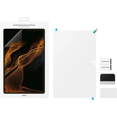 Samsung Tab S8 Ultra WIFI SAMSUNG защитно фолио за екран за допълнителна защита от отблясъци, дълготрайна защита, TRANSFER EF-UX900CTEGWW (EF-UX900CTEGWW)