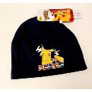 dětská čepice jaro/podzim Pokémon tm.modrá