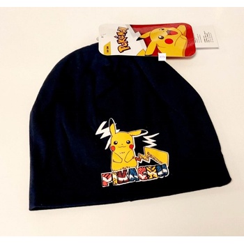 dětská čepice jaro/podzim Pokémon tm.modrá