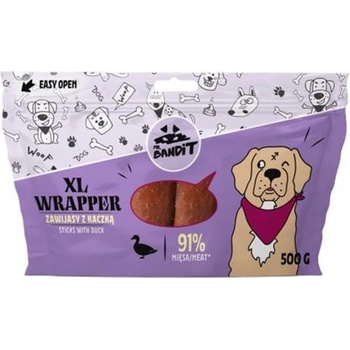 Mr. Bandit wrapper XL duck sticks maškrta pre psy 500 g