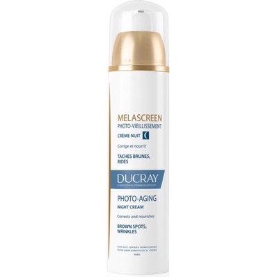 Ducray Melascreen нощен подхранващ крем против пигментни петна и бръчки 50ml
