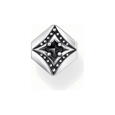 Thomas Sabo kusová náušnice Black zirconia H2283-643-11