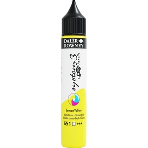 Daler-Rowney System3 АКРИЛНА боя Lemon Yellow 29, 5 ml 1 бр (139029651)