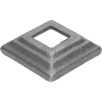 Krytka odlévaná, 80 x 80 mm, díra: 31 x 31 mm