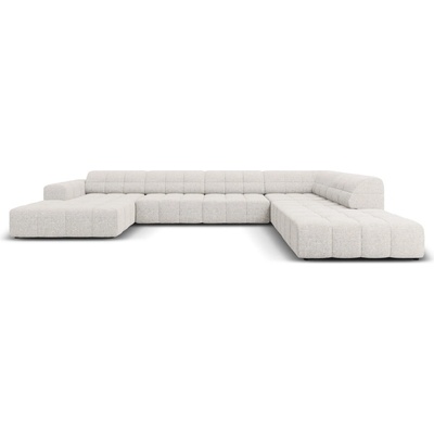 Cosmopolitan Design Светлосив ъглов диван (десен ъгъл/"U") Chicago - Cosmopolitan Design (COS_UR_140_F1_CHICAGO5)