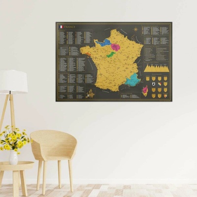 Stieracia mapa Francúzska