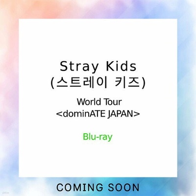 Stray Kids World Tour Dominate Japan Limited Edition BD