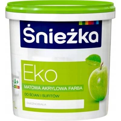Śnieżka Akrylová barva na stěny 3 l Sněhově bílá mat