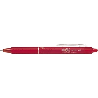 Pilot Химикалка, 0, 35 мм, изтриваема, с бутон, PILOT "Frixion Clicker", червена BLRT-FR7-R (BLRT-FR7-R)