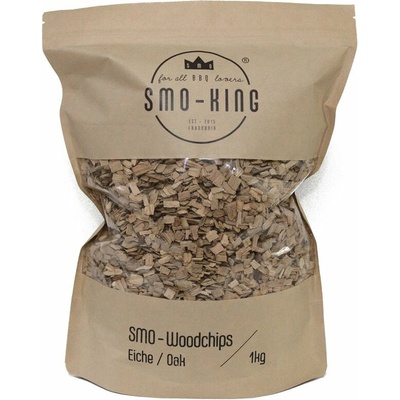 Smo King drevené štiepky dub 1 kg