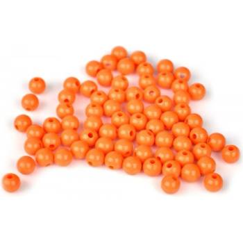 FlyBox Plastic Hot Heads Plastové hlavičky fluo oranžová