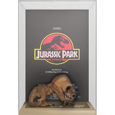 Funko Pop! Movie Posters Jurassic Park Tyrannosaurus Rex Velociraptor