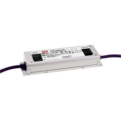 MEAN WELL XLG-240-H-A LED driver konstantní výkon 239.6 W 2200 - 6660 mA 27 - 56 V/DC schválení nábytku , outdoorový , P