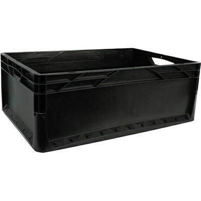 Surplus Systems Euro box, 60 × 40 × 22 cm, 47 l, čierny, 604022V-766