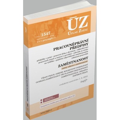 ÚZ 1547 Pracovněprávní předpisy
