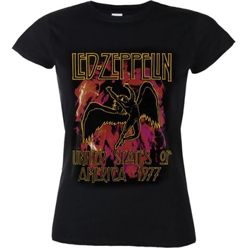 Image 1 of NNM дамска тениска Led Zeppelin - Black Flames - NNM - RTLZEGSBBLA