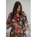 Viskózový ľanový župan Garden