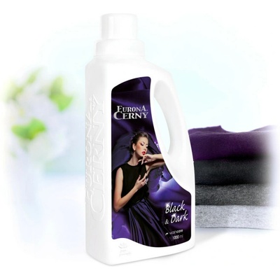 Eurona Tekutý prostředek na černé a tmavé Black & Dark 1 000ml