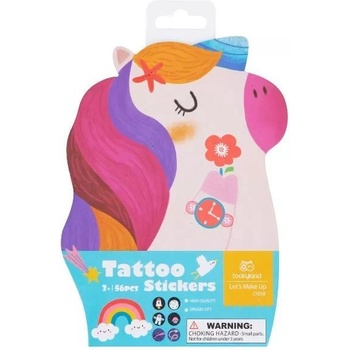 Tooky toy Tooky Toy: Комплект за татуировки - 56 части (LT058)