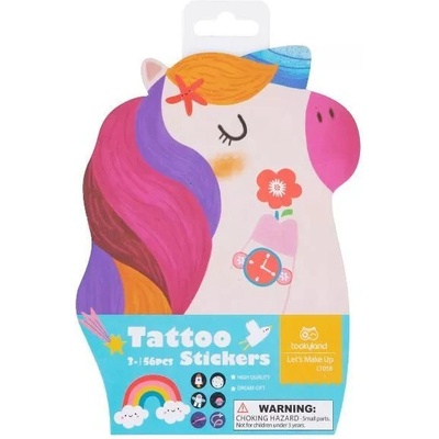 Tooky toy Tooky Toy: Комплект за татуировки - 56 части (LT058)