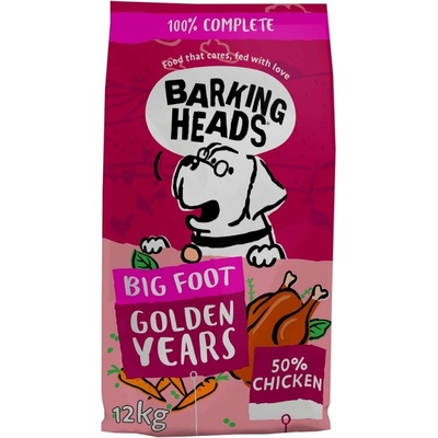 Barking Heads Big Foot Golden Years Chicken 12 kg