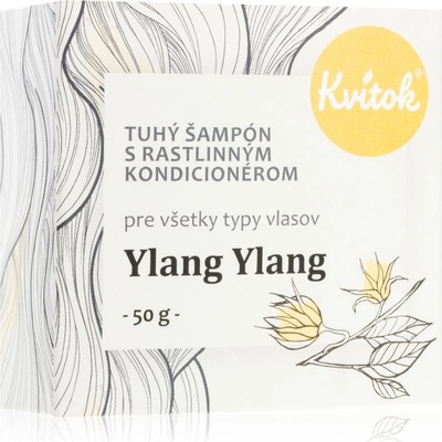 Kvitok Ylang Ylang Твърд шампоан за руса коса 50 гр