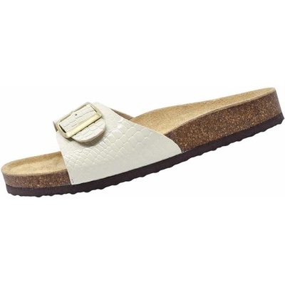 Protetika Sandále ortopedické T980 croco smotanová