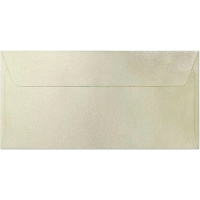 Obálky DL metalické ivory
